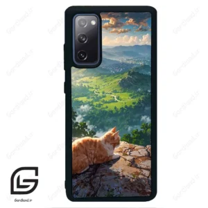 قاب گوشی سامسونگ اس 20 اف ای (Galaxy S20 FE ) طرح گربه کد 2203