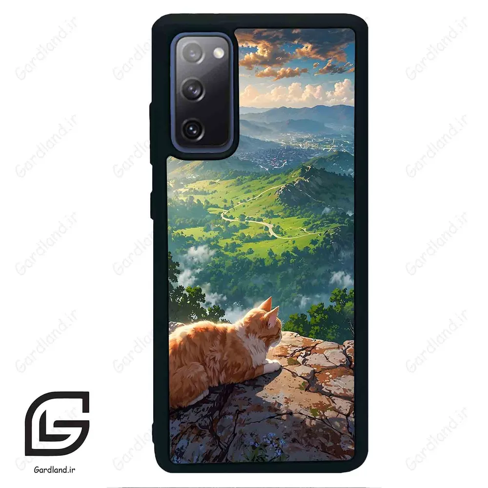 قاب گوشی سامسونگ اس 20 اف ای (Galaxy S20 FE ) طرح گربه کد 2203