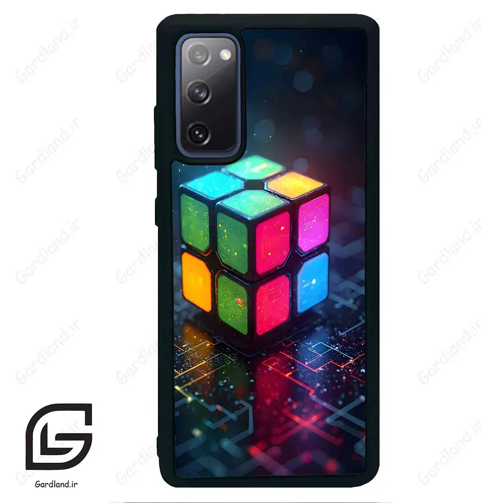قاب گوشی سامسونگ اس 20 اف ای (Galaxy S20 FE ) طرح مکعب کد 2222