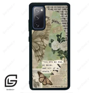 قاب گوشی سامسونگ اس 20 اف ای (Galaxy S20 FE ) طرح پروانه کد 2244