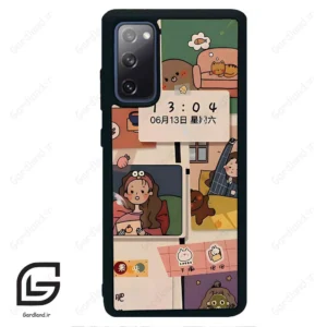 قاب گوشی سامسونگ اس 20 اف ای (Galaxy S20 FE ) طرح دخترانه کد 2254