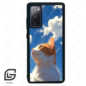 قاب گوشی سامسونگ اس 20 اف ای (Galaxy S20 FE ) طرح گربه کد 2366