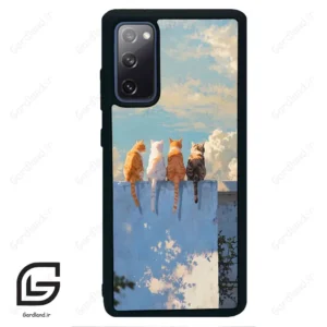 قاب گوشی سامسونگ اس 20 اف ای (Galaxy S20 FE ) طرح گربه کد 2367