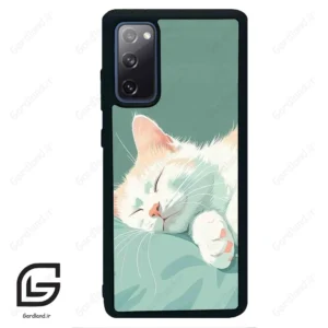 قاب گوشی سامسونگ اس 20 اف ای (Galaxy S20 FE ) طرح گربه کد 2403