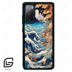 قاب گوشی سامسونگ اس 20 اف ای (Galaxy S20 FE ) طرح موج کد 2418