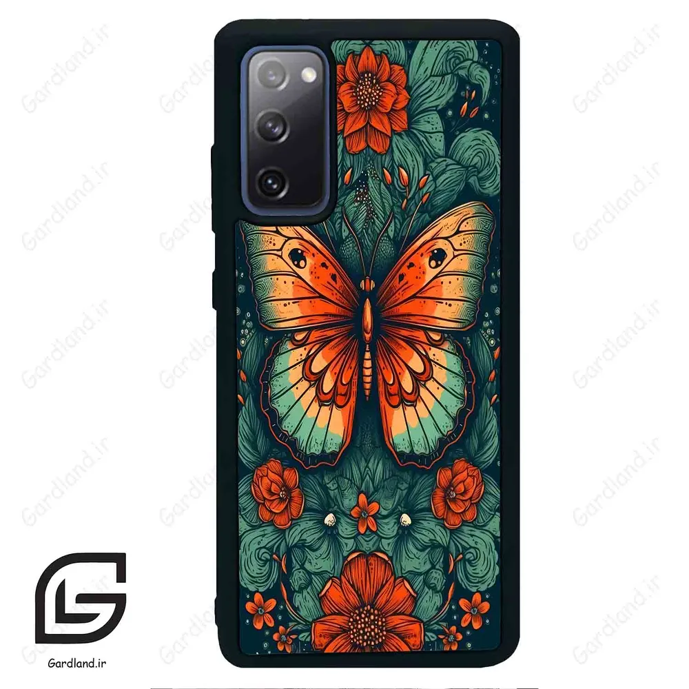 قاب گوشی سامسونگ اس 20 اف ای (Galaxy S20 FE ) طرح پروانه کد 2421