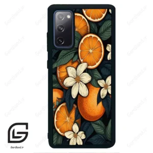 قاب گوشی سامسونگ اس 20 اف ای (Galaxy S20 FE ) طرح پرتقالی کد 2423
