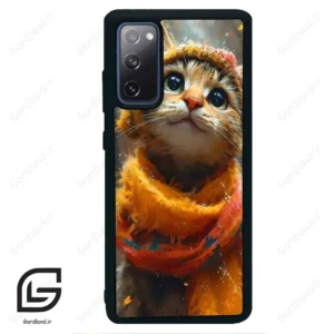 قاب گوشی سامسونگ اس 20 اف ای (Galaxy S20 FE ) طرح گربه کد 2440