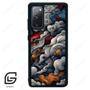 قاب گوشی سامسونگ اس 20 اف ای (Galaxy S20 FE ) طرح ابرنگی کد 2448