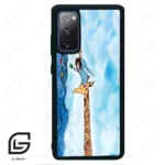 قاب گوشی سامسونگ اس 20 اف ای (Galaxy S20 FE ) طرح زرافه کد 2456