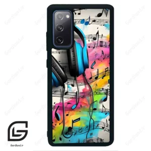 قاب گوشی سامسونگ اس 20 اف ای (Galaxy S20 FE ) طرح موسیقی کد 2482