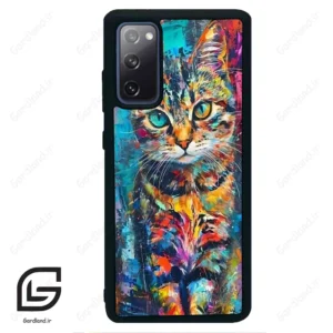 قاب گوشی سامسونگ اس 20 اف ای (Galaxy S20 FE ) طرح گربه کد 2488