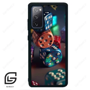 قاب گوشی سامسونگ اس 20 اف ای (Galaxy S20 FE ) طرح تاس کد 2556