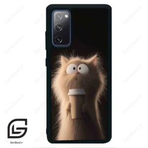 قاب گوشی سامسونگ اس 20 اف ای (Galaxy S20 FE ) طرح گربه کد 2567