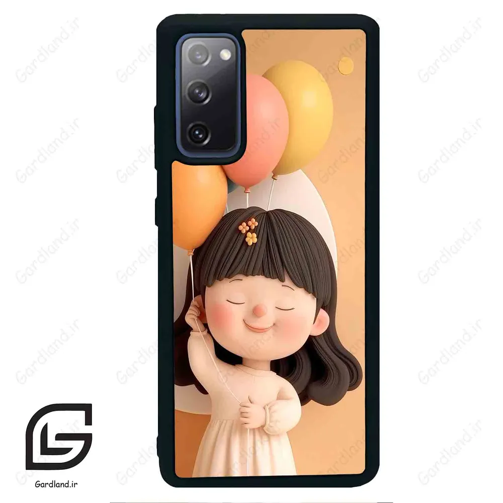 قاب گوشی سامسونگ اس 20 اف ای (Galaxy S20 FE ) طرح دختر کد 2568