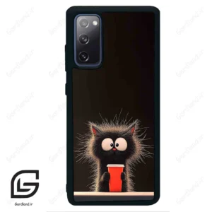 قاب گوشی سامسونگ اس 20 اف ای (Galaxy S20 FE ) طرح گربه کد 2580