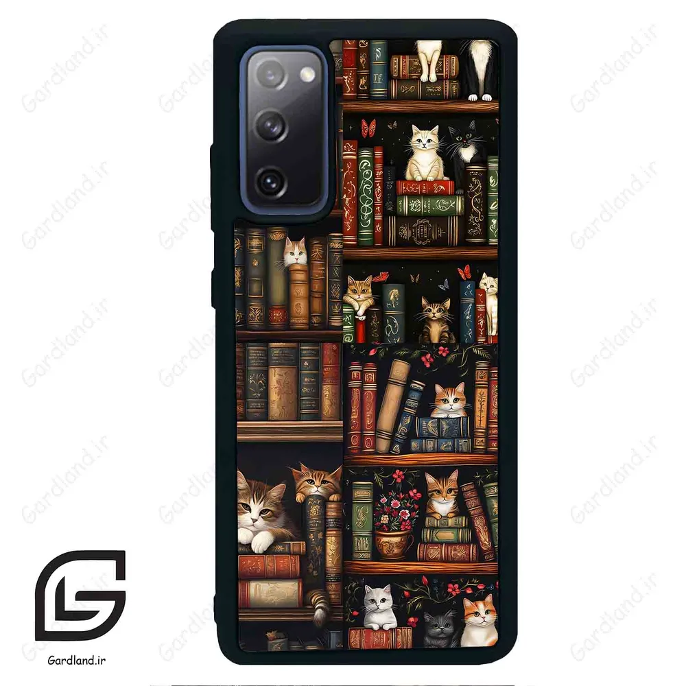 قاب گوشی سامسونگ اس 20 اف ای (Galaxy S20 FE ) طرح کتابخانه کد 2675