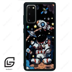 قاب گوشی سامسونگ اس 20 پلاس (Galaxy S20 Plus ) طرح فضانورد کد 2007