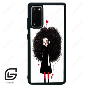 قاب گوشی سامسونگ اس 20 پلاس (Galaxy S20 Plus ) طرح دخترانه کد 2031