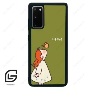 قاب گوشی سامسونگ اس 20 پلاس (Galaxy S20 Plus ) طرح دخترانه کد 2044