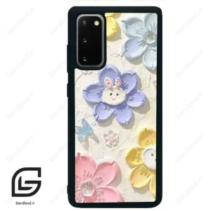 قاب گوشی سامسونگ اس 20 پلاس (Galaxy S20 Plus ) طرح گل کد 2046