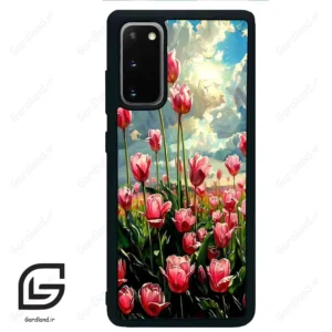 قاب گوشی سامسونگ اس 20 پلاس (Galaxy S20 Plus ) طرح گل کد 2055
