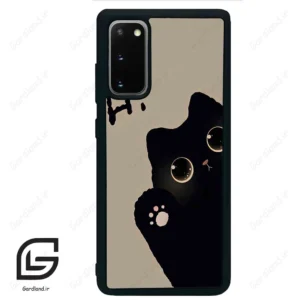 قاب گوشی سامسونگ اس 20 پلاس (Galaxy S20 Plus ) طرح گربه کد 2059