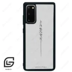 قاب گوشی سامسونگ اس 20 پلاس (Galaxy S20 Plus ) طرح نوشته کد 2065