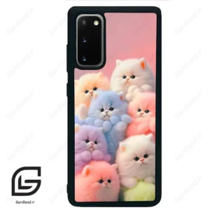 قاب گوشی سامسونگ اس 20 پلاس (Galaxy S20 Plus ) طرح گربه کد 2073