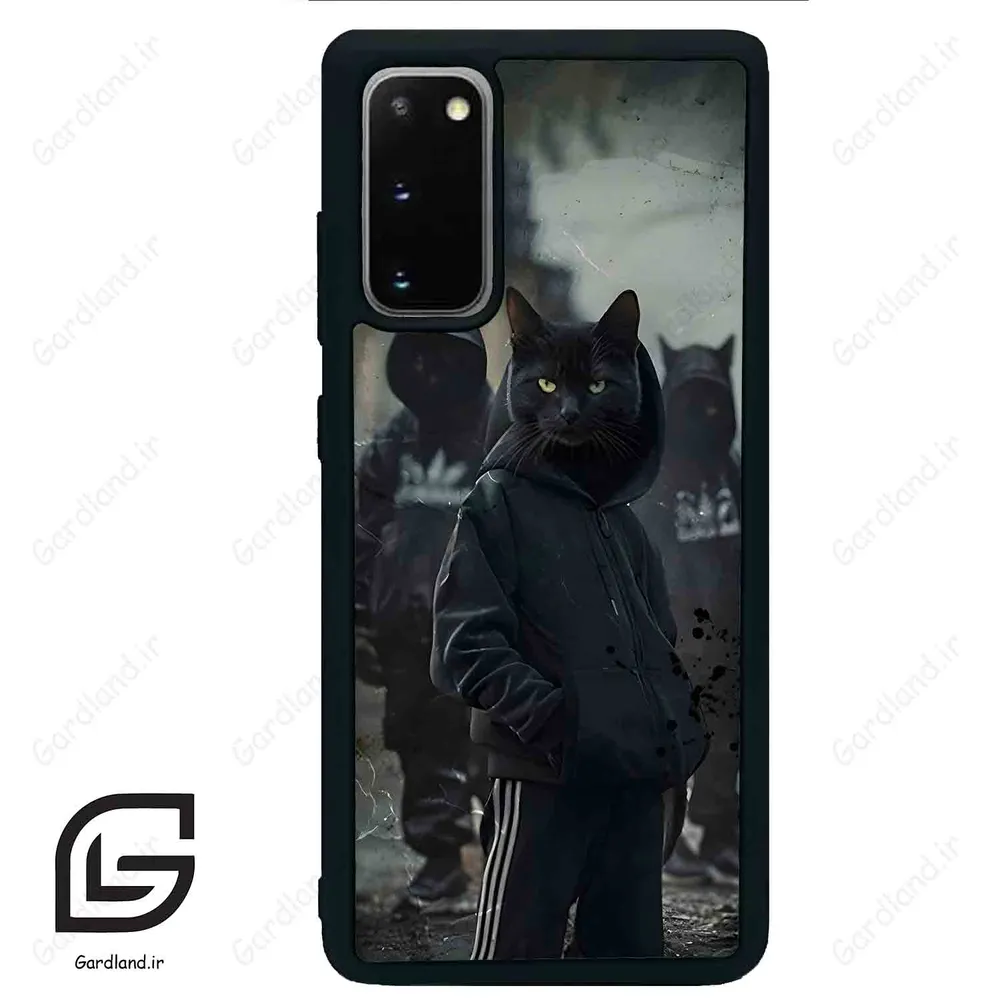 قاب گوشی سامسونگ اس 20 پلاس (Galaxy S20 Plus ) طرح گربه کد 2091
