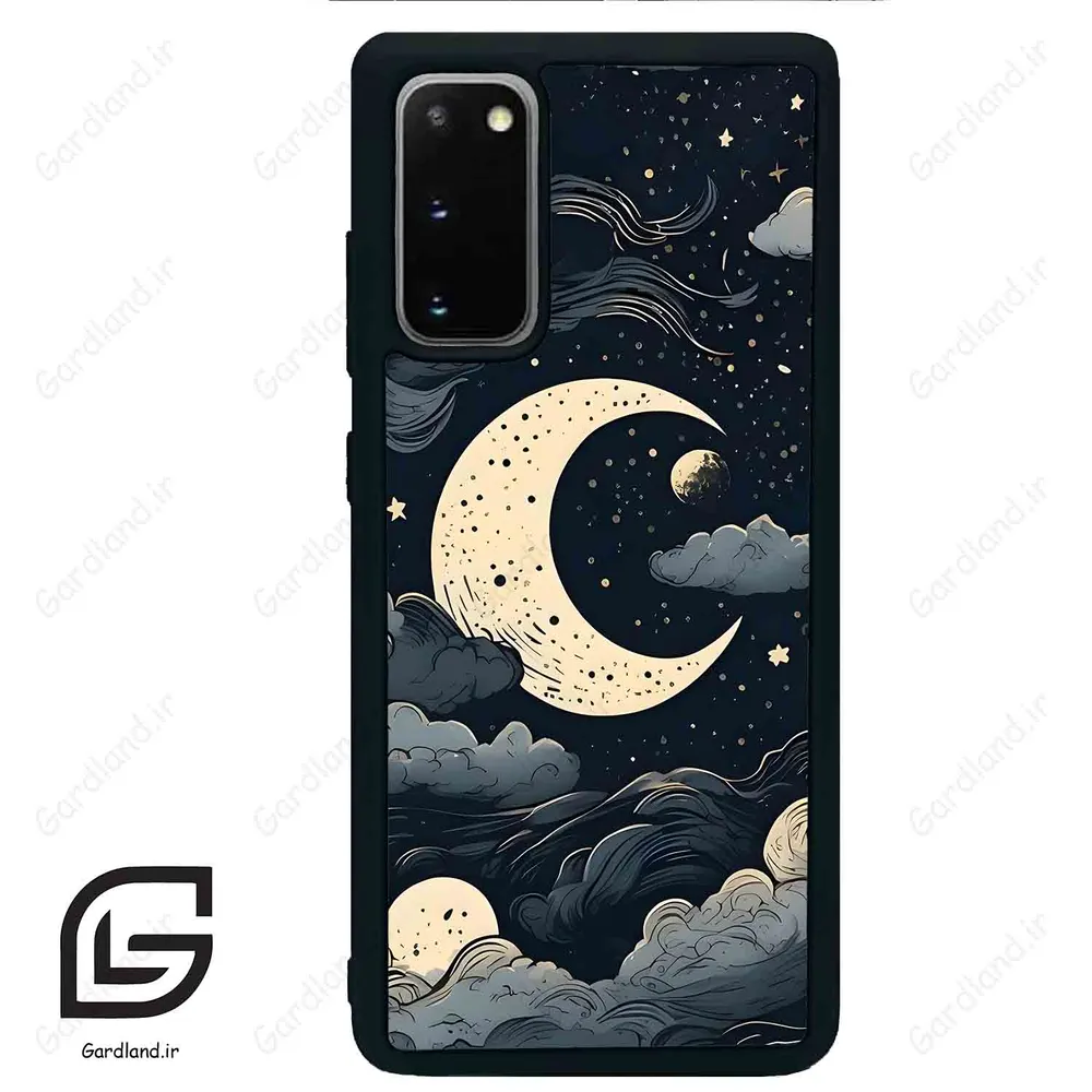 قاب گوشی سامسونگ اس 20 پلاس (Galaxy S20 Plus ) طرح ماه کد 2173