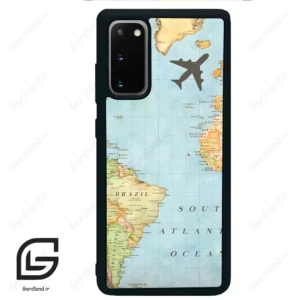 قاب گوشی سامسونگ اس 20 پلاس (Galaxy S20 Plus ) طرح نقشه کد 2243