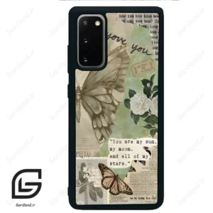 قاب گوشی سامسونگ اس 20 پلاس (Galaxy S20 Plus ) طرح پروانه کد 2244