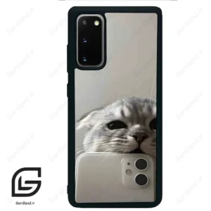 قاب گوشی سامسونگ اس 20 پلاس (Galaxy S20 Plus ) طرح گربه کد 2246
