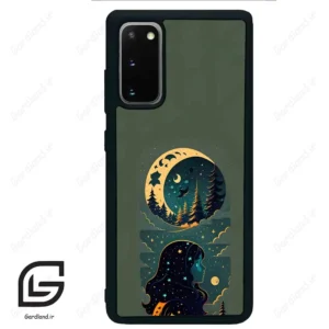 قاب گوشی سامسونگ اس 20 پلاس (Galaxy S20 Plus ) طرح ماه کد 2267
