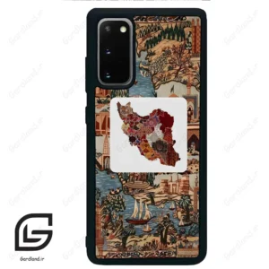 قاب گوشی سامسونگ اس 20 پلاس (Galaxy S20 Plus ) طرح نقشه ایران کد 2287