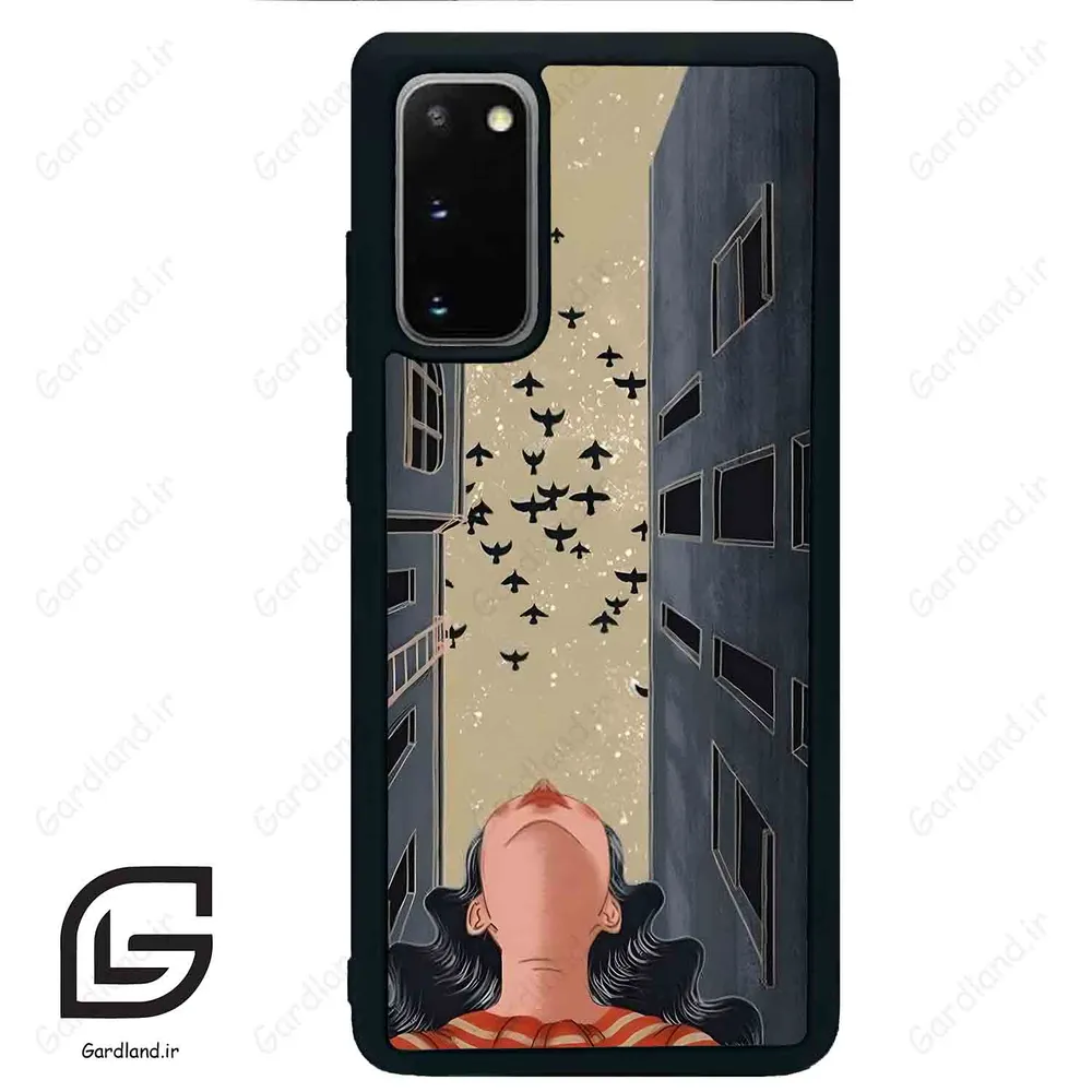 قاب گوشی سامسونگ اس 20 پلاس (Galaxy S20 Plus ) طرح دختر کد 2311