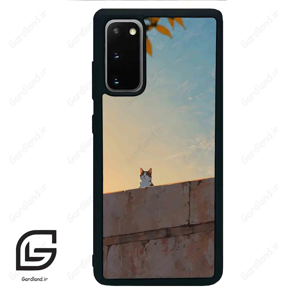 قاب گوشی سامسونگ اس 20 پلاس (Galaxy S20 Plus ) طرح گربه کد 2365