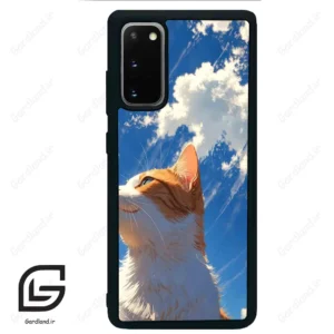 قاب گوشی سامسونگ اس 20 پلاس (Galaxy S20 Plus ) طرح گربه کد 2366