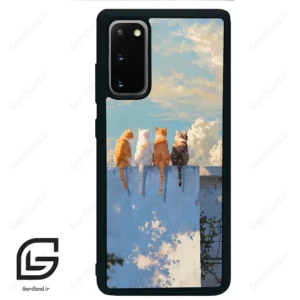 قاب گوشی سامسونگ اس 20 پلاس (Galaxy S20 Plus ) طرح گربه کد 2367