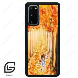 قاب گوشی سامسونگ اس 20 پلاس (Galaxy S20 Plus ) طرح پاییزی کد 2386