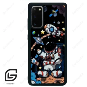 قاب گوشی سامسونگ اس 20 پلاس (Galaxy S20 Plus ) طرح فضانورد کد 2392