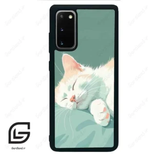 قاب گوشی سامسونگ اس 20 پلاس (Galaxy S20 Plus ) طرح گربه کد 2403