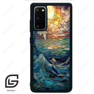 قاب گوشی سامسونگ اس 20 پلاس (Galaxy S20 Plus ) طرح موج کد 2413