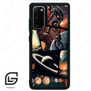 قاب گوشی سامسونگ اس 20 پلاس (Galaxy S20 Plus ) طرح فضانورد کد 2415