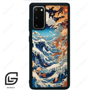 قاب گوشی سامسونگ اس 20 پلاس (Galaxy S20 Plus ) طرح موج کد 2418