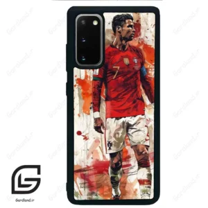 قاب گوشی سامسونگ اس 20 پلاس (Galaxy S20 Plus ) طرح رونالدو کد 2419