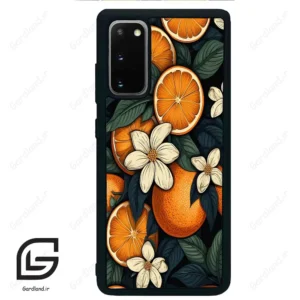 قاب گوشی سامسونگ اس 20 پلاس (Galaxy S20 Plus ) طرح پرتقالی کد 2423