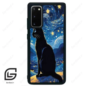 قاب گوشی سامسونگ اس 20 پلاس (Galaxy S20 Plus ) طرح گربه کد 2438