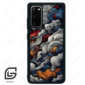 قاب گوشی سامسونگ اس 20 پلاس (Galaxy S20 Plus ) طرح ابرنگی کد 2448
